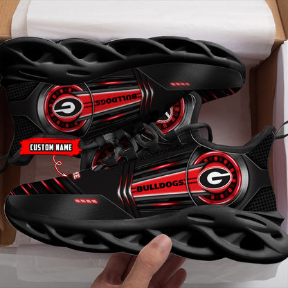 Footwearstorm Georgia Bulldogs NCAA Max Soul Shoes Sneakers For Men And Women 4