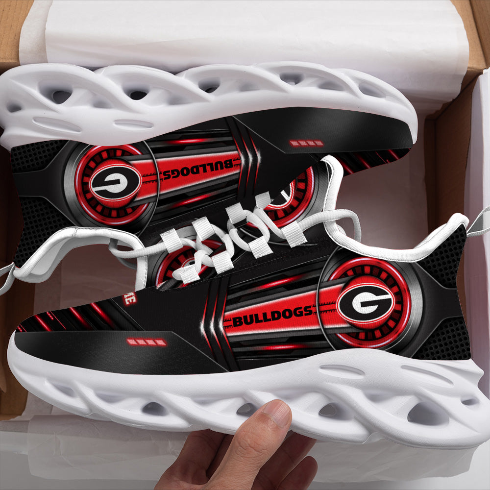 Footwearstorm Georgia Bulldogs NCAA Max Soul Shoes Sneakers For Men And Women 4