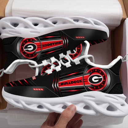 Footwearstorm Georgia Bulldogs NCAA Max Soul Shoes Sneakers For Men And Women 4