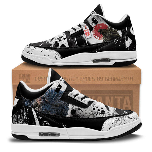 Footwearstorm God zilla Minus One AJ3 Sneakers Shoes For Men And Women