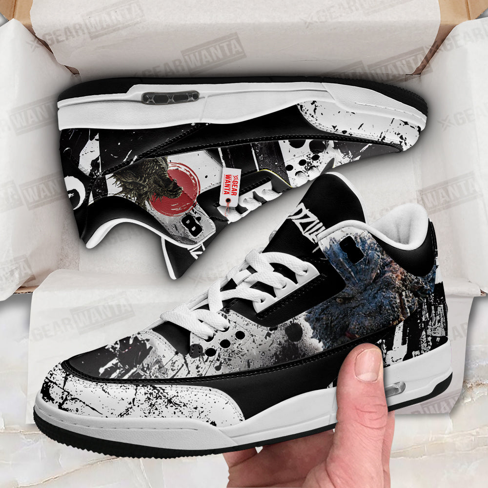 Footwearstorm God zilla Minus One AJ3 Sneakers Shoes For Men And Women