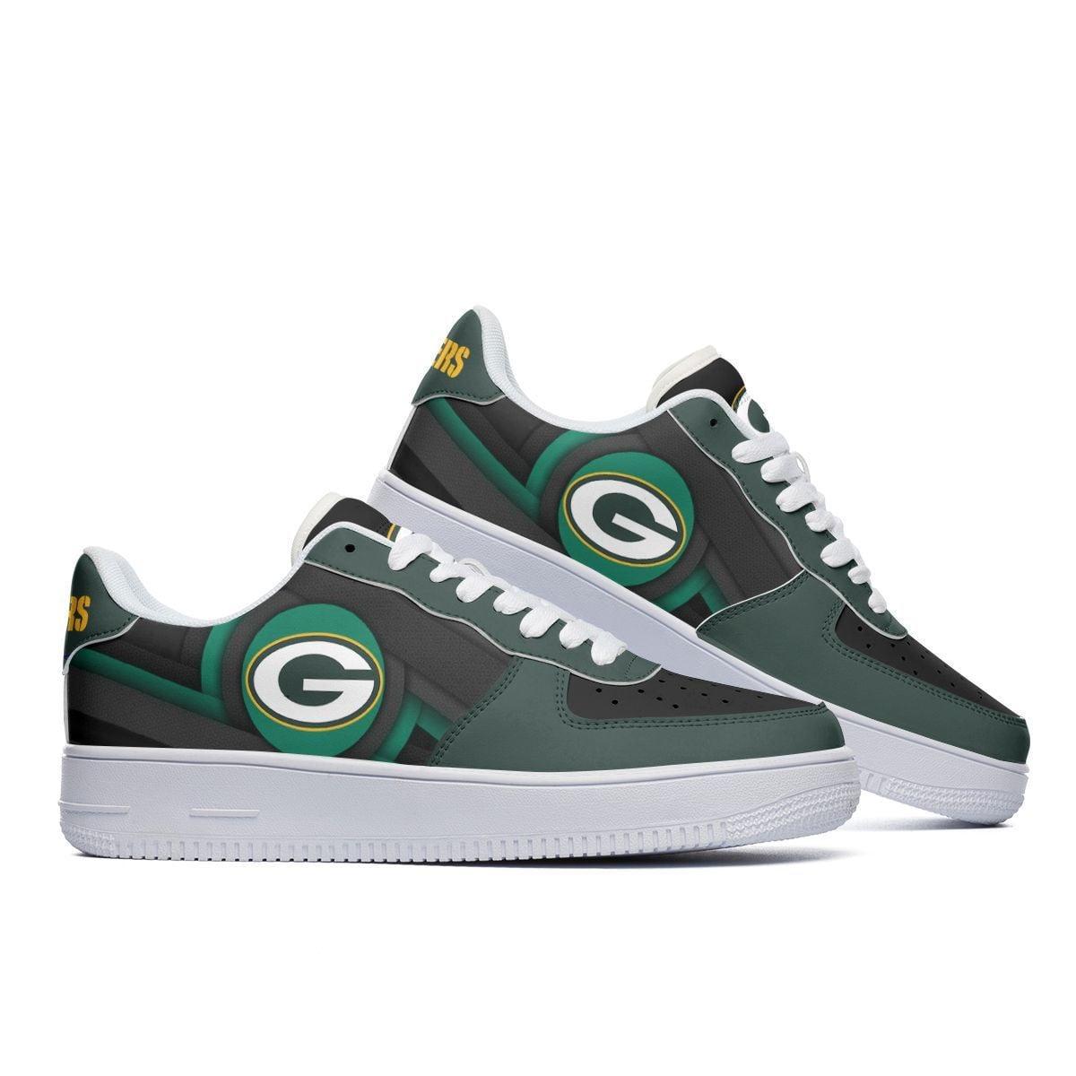 Footwearstorm Green Bay Packers Air Low-Top Sneakers Shoes For Men And Women 1205105