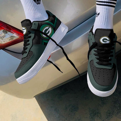 Footwearstorm Green Bay Packers Air Low-Top Sneakers Shoes For Men And Women 1205105