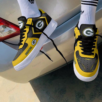 Footwearstorm Green Bay Packers Air Low-Top Sneakers Shoes For Men And Women 1205176