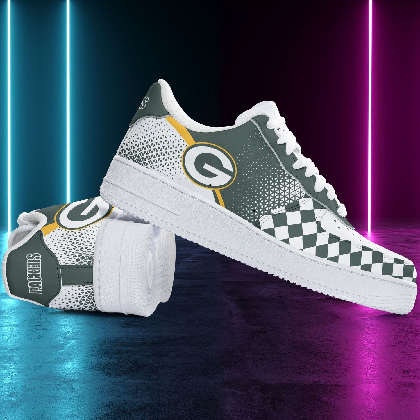 Footwearstorm Green Bay Packers Air Low-Top Sneakers Shoes For Men And Women 120584