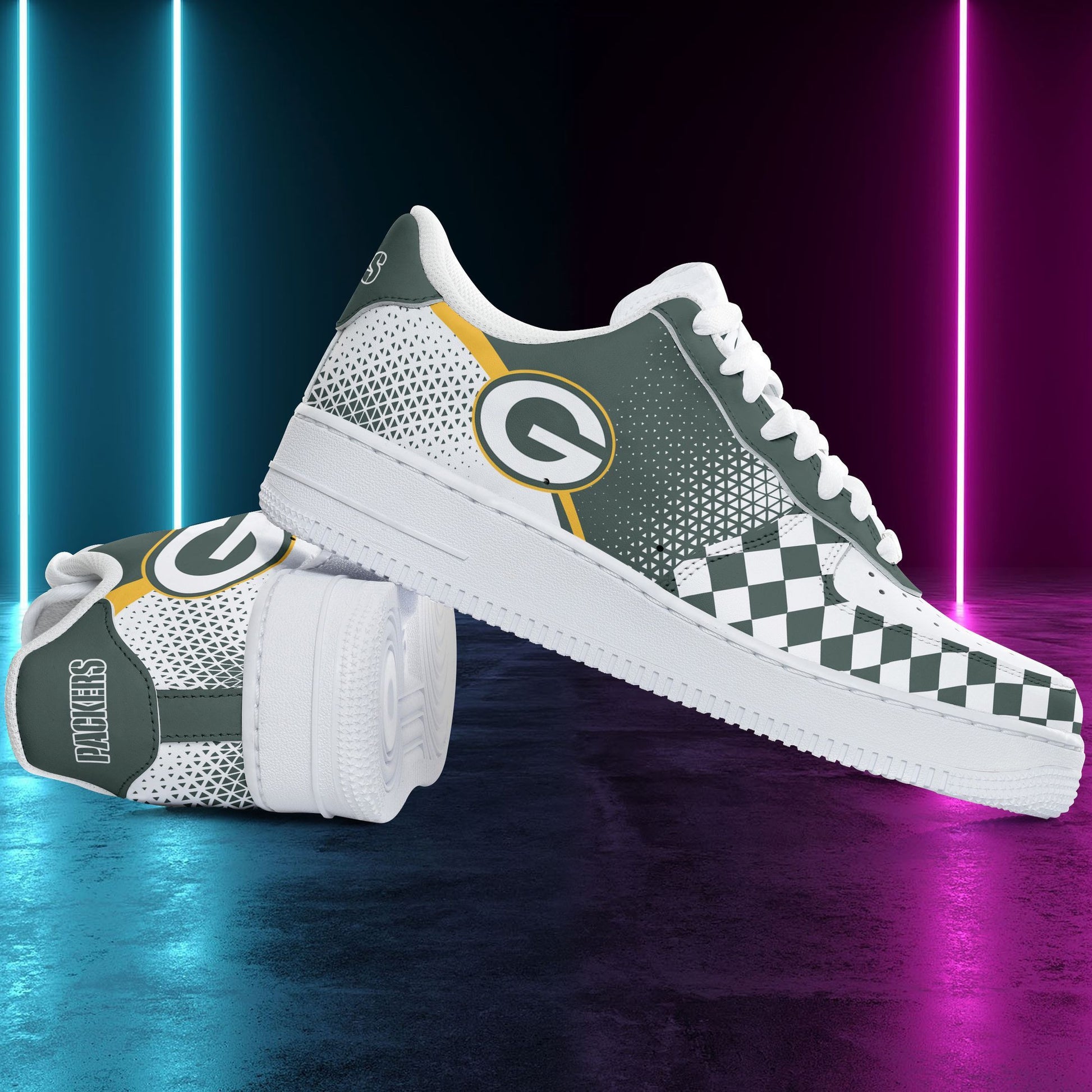 Footwearstorm Green Bay Packers Air Low-Top Sneakers Shoes For Men And Women 120584