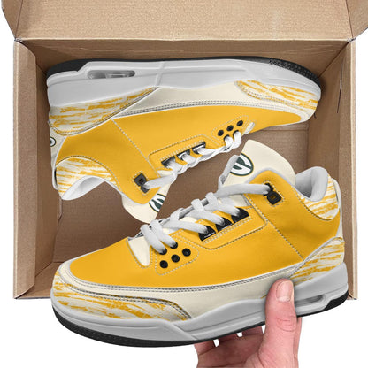 Footwearstorm Green Bay Packers AJ3 Sneakers Shoes For Men And Women