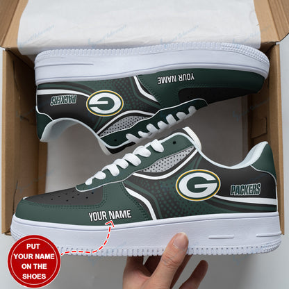 Footwearstorm Green Bay Packers NFL Air Low-Top Sneakers Shoes For Men And Women 1205784