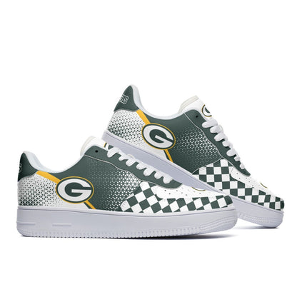 Footwearstorm Green Bay Packers NFL Air Low-Top Sneakers Shoes For Men And Women 1205791
