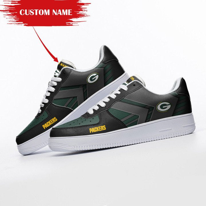 Footwearstorm Green Bay Packers NFL Air Low-Top Sneakers Shoes For Men And Women 1205780