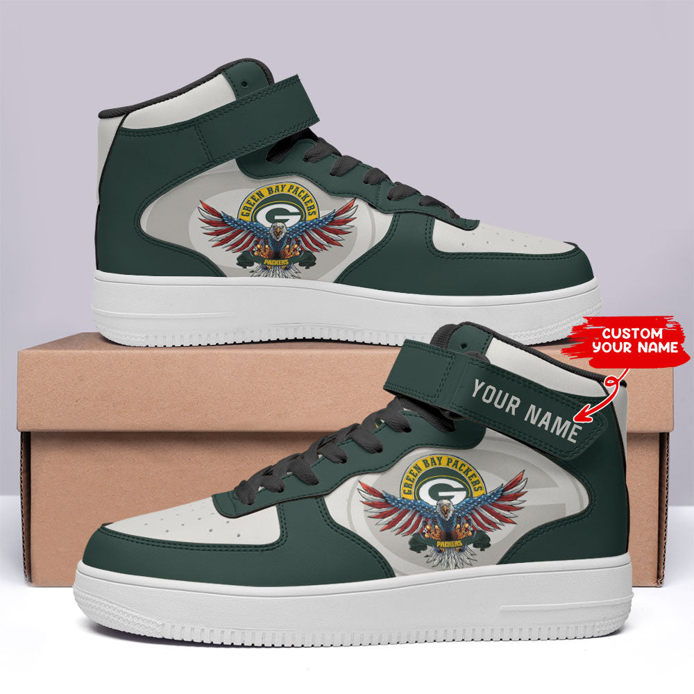 Footwearstorm Green Bay Packers NFL Air Low-Top Sneakers Shoes For Men And Women 1205528