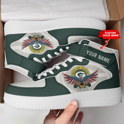 Footwearstorm Green Bay Packers NFL Air Low-Top Sneakers Shoes For Men And Women 1205528