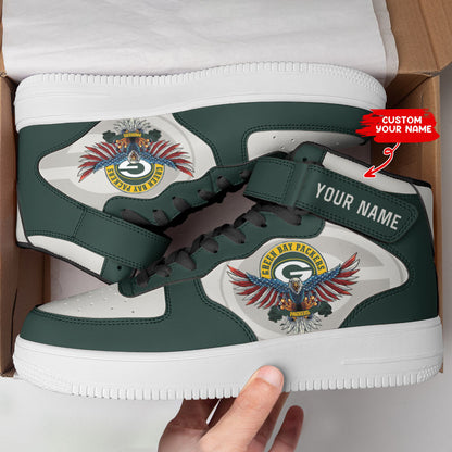 Footwearstorm Green Bay Packers NFL Air Low-Top Sneakers Shoes For Men And Women 1205528