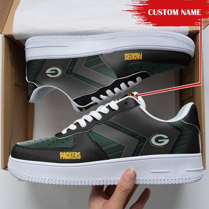 Footwearstorm Green Bay Packers NFL Air Low-Top Sneakers Shoes For Men And Women 1205780