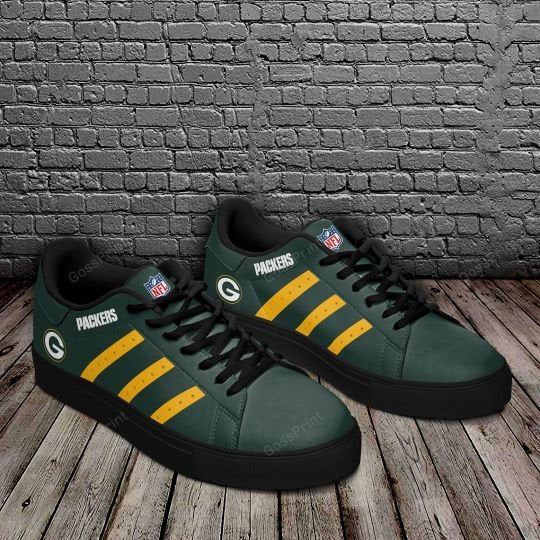 Footwearstorm Green Bay Packers Skate Stan Shoes Sneakes For Men And Women 1
