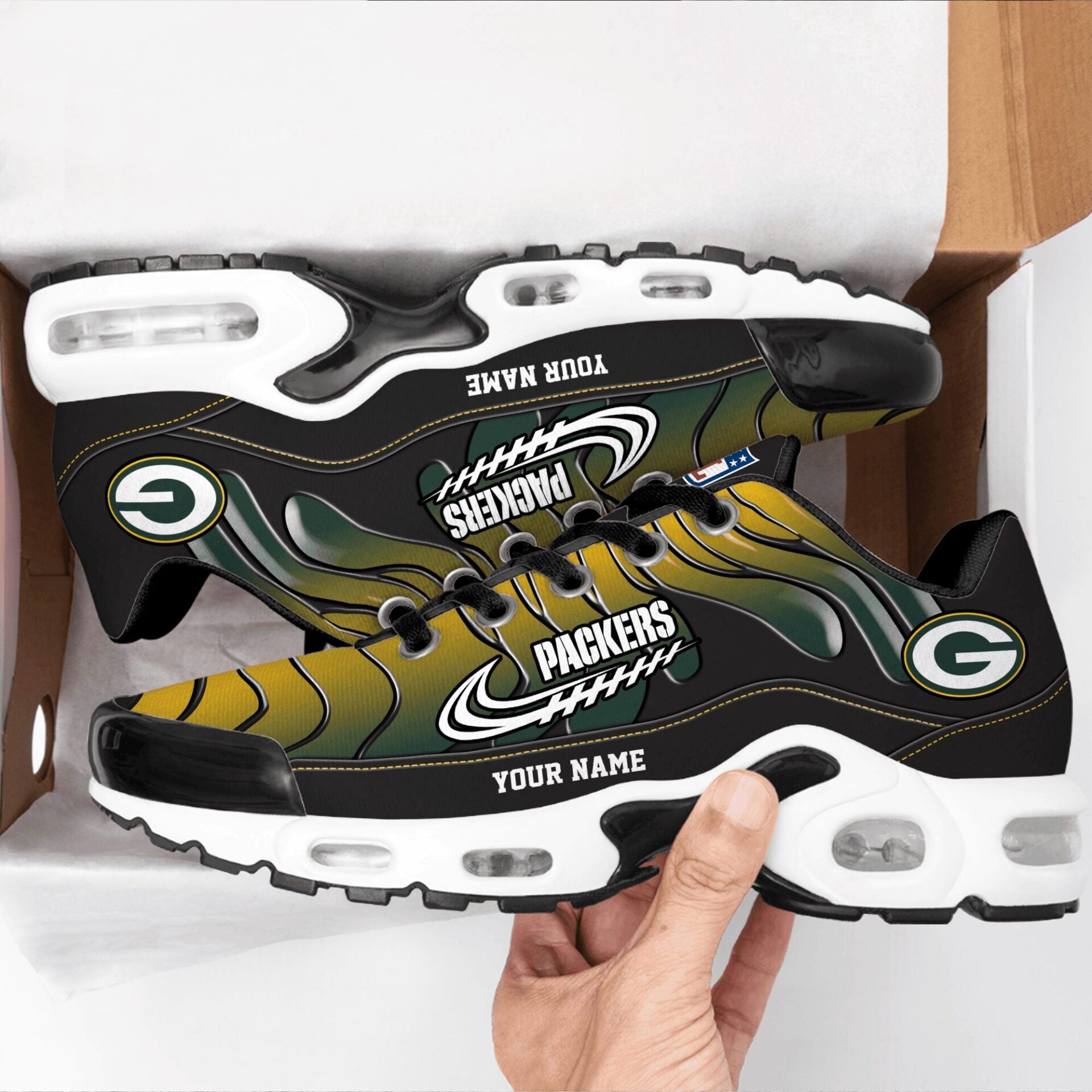 Footwearstorm Green Bay Packers TN Shoes Sneakers For Men And Women 7