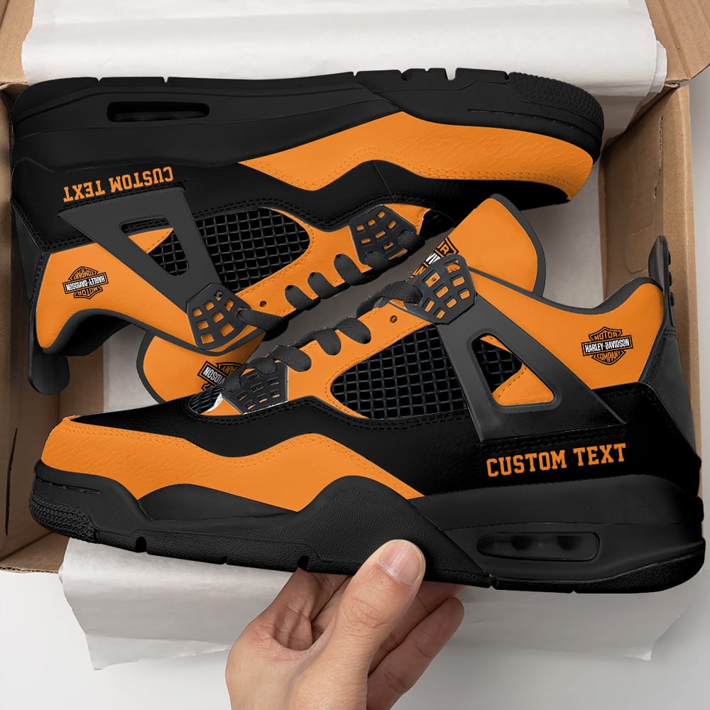 Footwearstorm Harley Davidson AJ4 Sneakers Shoes For Men And Women
