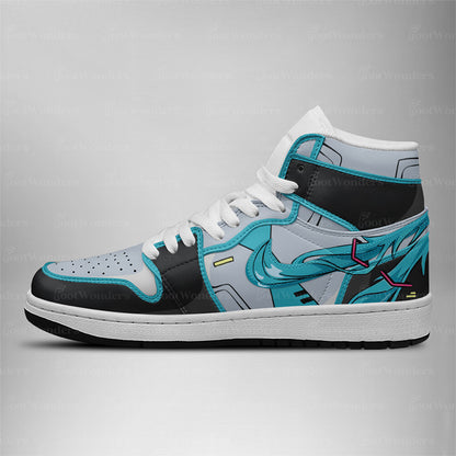 Footwearstorm Hatsune Miku AJ1 High Sneakers Shoes For Men And Women 1