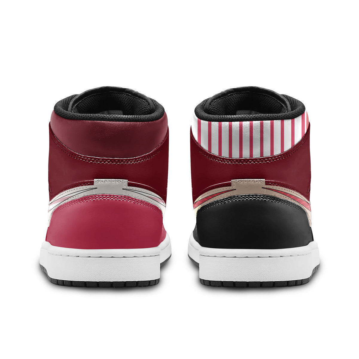Footwearstorm Hazbin Hotel AJ1 High Sneakers Shoes For Men And Women 1