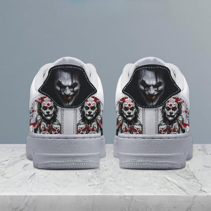Footwearstorm Horror Movies Club In Halloween Air Low-Top Sneakers Shoes For Men And Women 1