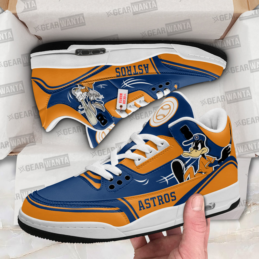 Footwearstorm Houston Astros AJ3 Sneakers Shoes For Men And Women