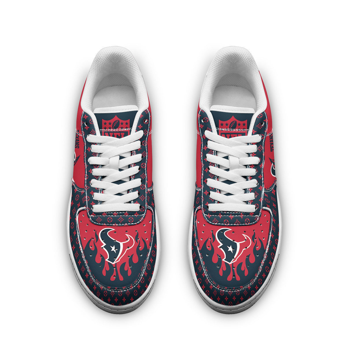 Footwearstorm Houston Texans NFL Air Low-Top Sneakers Shoes For Men And Women 1205709