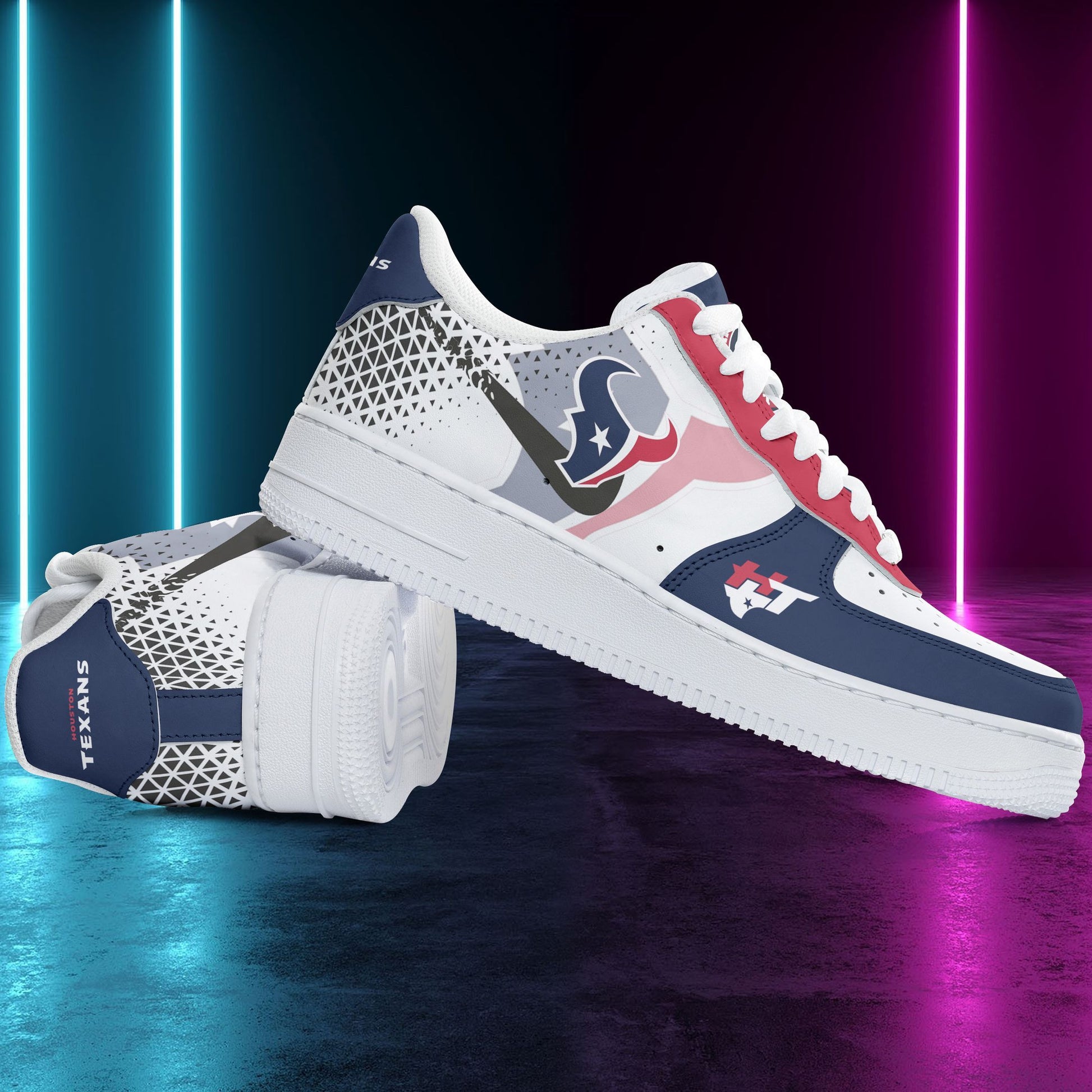 Footwearstorm Houston Texans NFL Air Low-Top Sneakers Shoes For Men And Women 1205365