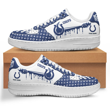 Footwearstorm Indianapolis Colts NFL Air Low-Top Sneakers Shoes For Men And Women 1205703