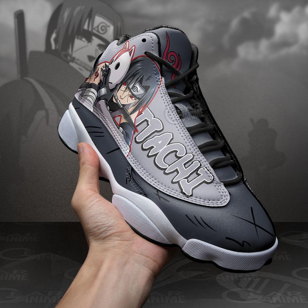 Footwearstorm Itachi Uchiha AJ13 Sneakers Shoes For Men And Women 1