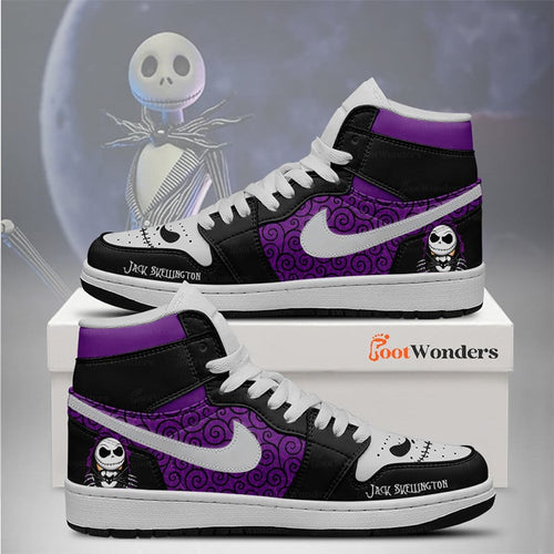 Footwearstorm Jack Skellington AJ1 High Sneakers Shoes For Men And Women 1