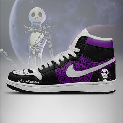 Footwearstorm Jack Skellington AJ1 High Sneakers Shoes For Men And Women 1