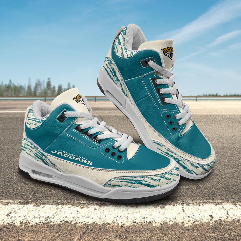 Footwearstorm Jacksonville Jaguars AJ3 Sneakers Shoes For Men And Women