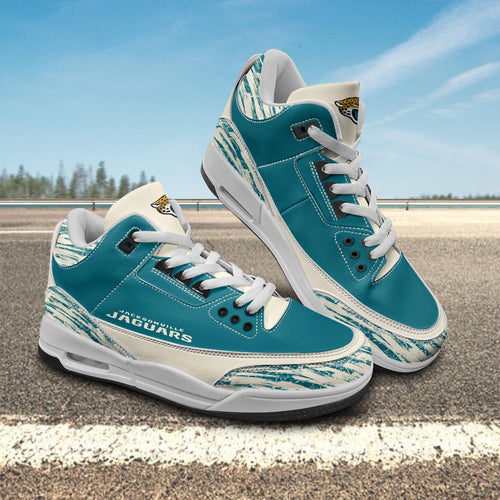 Footwearstorm Jacksonville Jaguars AJ3 Sneakers Shoes For Men And Women