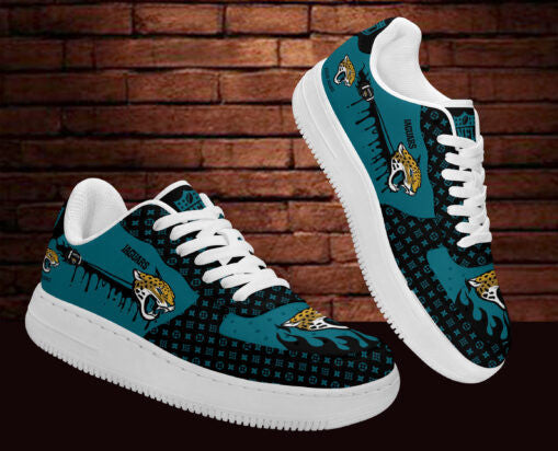 Footwearstorm Jacksonville Jaguars NFL Air Low-Top Sneakers Shoes For Men And Women 1205706