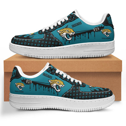 Footwearstorm Jacksonville Jaguars NFL Air Low-Top Sneakers Shoes For Men And Women 1205706