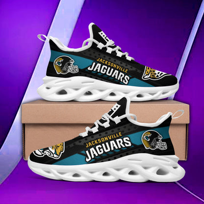 Footwearstorm Jacksonville Jaguars NFL Max Soul Shoes Sneakers For Men And Women 3