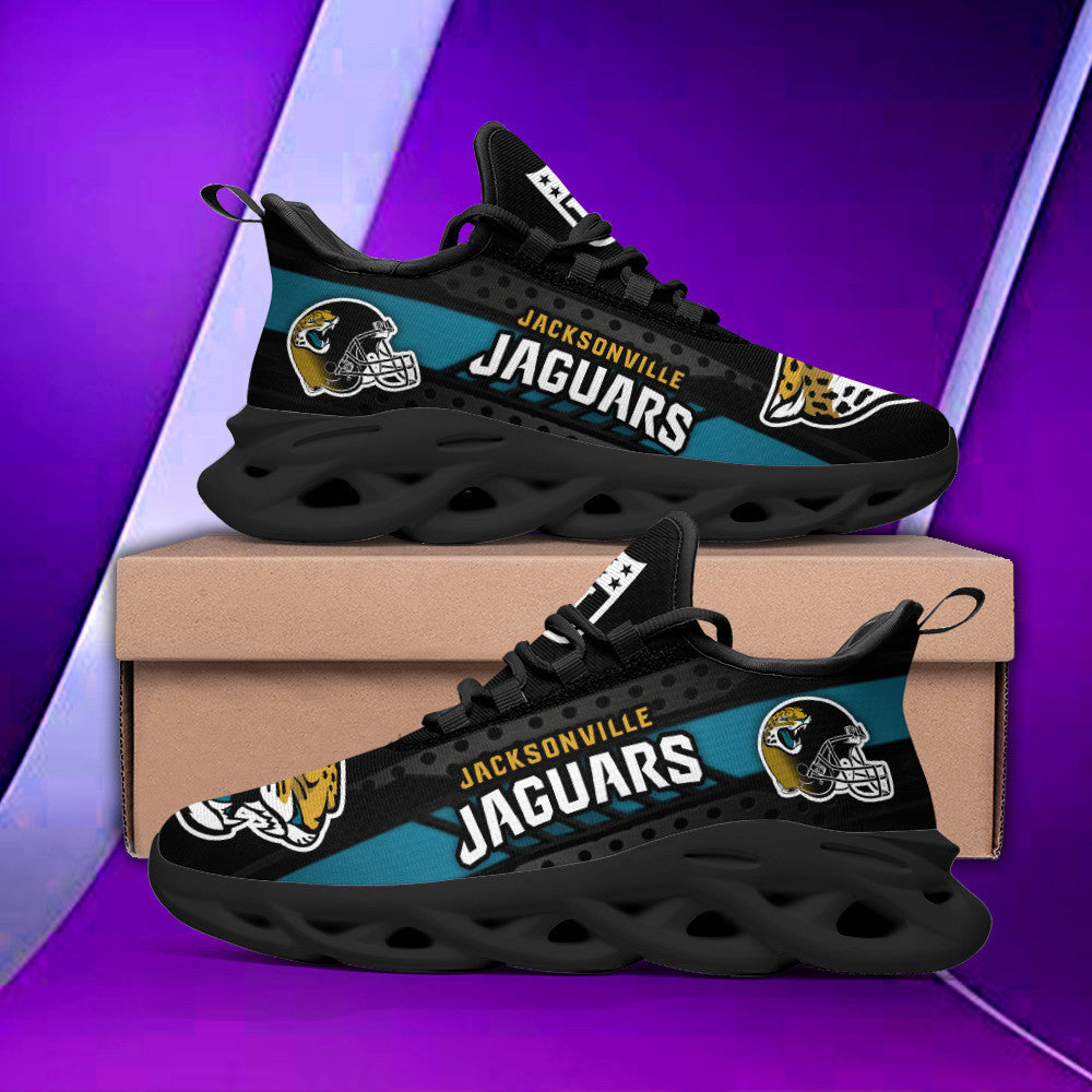 Footwearstorm Jacksonville Jaguars NFL Max Soul Shoes Sneakers For Men And Women 3