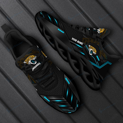 Footwearstorm Jacksonville Jaguars NFL Max Soul Shoes Sneakers For Men And Women 1