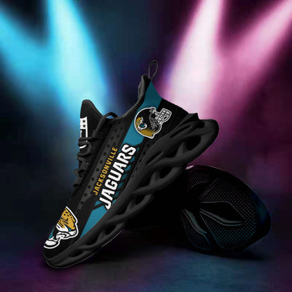 Footwearstorm Jacksonville Jaguars NFL Max Soul Shoes Sneakers For Men And Women 3