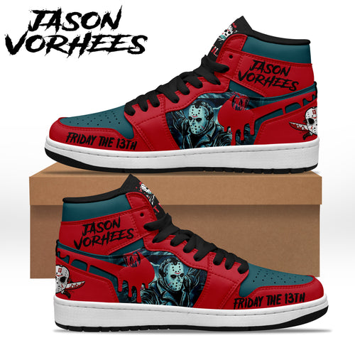 Footwearstorm Jason Voorhees AJ1 High Sneakers Shoes For Men And Women 1