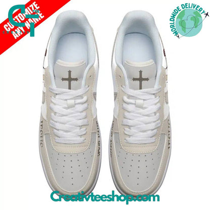 Footwearstorm Jesus Walk by Faith  Air Low-Top Sneakers Shoes For Men And Women 1