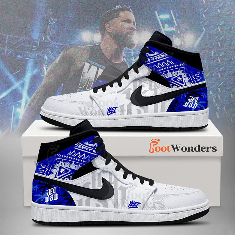 Footwearstorm Jey Uso AJ1 High Sneakers Shoes For Men And Women 1