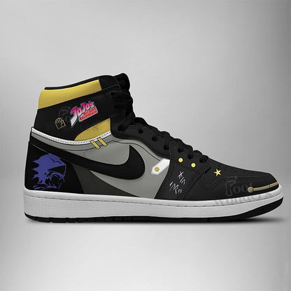 Footwearstorm Jotaro Kujo AJ1 High Sneakers Shoes For Men And Women 1
