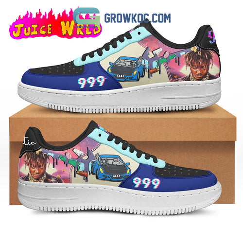 Footwearstorm Juice WRLD Air Low-Top Sneakers Shoes For Men And Women 3