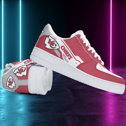 Footwearstorm Kansas City Chiefs Air Low-Top Sneakers Shoes For Men And Women 12055