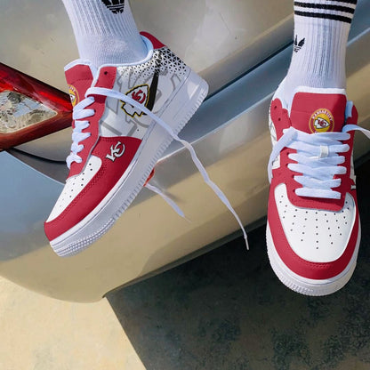 Footwearstorm Kansas City Chiefs Air Low-Top Sneakers Shoes For Men And Women 120573