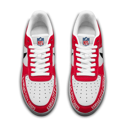 Footwearstorm Kansas City Chiefs Air Low-Top Sneakers Shoes For Men And Women 2