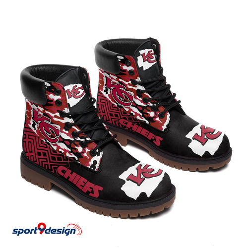 Footwearstorm Kansas City Chiefs Boots Shoes For Men And Women 1