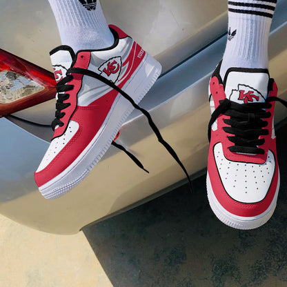 Footwearstorm Kansas City Chiefs NFL Air Low-Top Sneakers Shoes For Men And Women 1205358