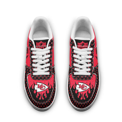 Footwearstorm Kansas City Chiefs NFL Air Low-Top Sneakers Shoes For Men And Women 1205719